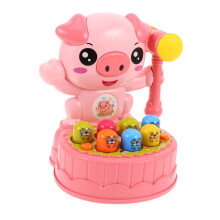 Whack a Mole Game for Kids with Colorful Cartoon Figures and HandEye Coordination Training