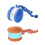 Automatic Rolling Ball Cats Dog Toy with-orange1 color 2