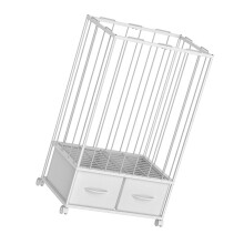 Perfect Gift Iron Plush organizers With 360 Degree Wheels And