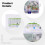 Electronic Components Kit 1818Pcs for Arduino and Raspberry Pi, Complete Breadboard Starter Set with Organized Storage Box 4