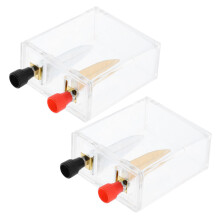 Saltwater Battery Science Kit with Storage Box, Complete STEM Electricity Experiment Set for Classroom Labs