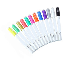 Stylo vernis à ongles 12 couleurs 3D, pointe de 3 mm, 14216,2 mm, 184 g