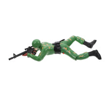 Electric Crawling Soldier Toy for Boys Battery Operated Army Action Figure with Realistic Design