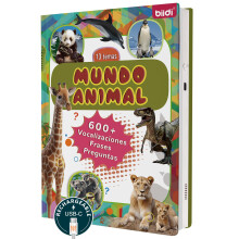 Spanish Learning Book for Toddlers with 600+ Sounds, Interactive Bilingual Audio for Kids Age 25