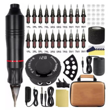 Wireless Rotary Tattoo Pen Kit with Stable Power Output and Quick Needle Change for Professional Artists