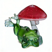 Resin Frogs Figurines Animal Sculptures Ornament for-XX49010