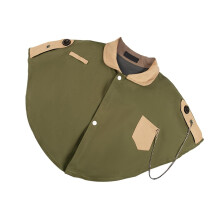 AntiScratch Bird Shoulder Pad High Collar Protective-Green