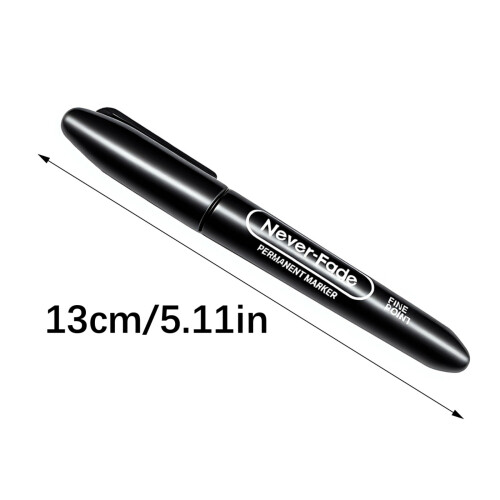 Pack of 2 Spacious Disguised Marker Pen Storage Boxes ABS 2