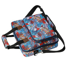 Geräumige Tasche aus hochwertigem Stoff, handtragbar,-Mehrfach