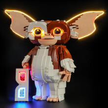 BRIKSMAX 2.0 Light Kit for Gremlins Gizmo 21361, Warm Ambient LED Lighting, CableHiding Design