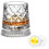 Party Whiskeys Glass Rotating Base Texture Clear Cocktail-6 2