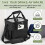 Portable Foldable Insulated Cup Organizers for 4 Bottles 2