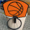 Multifunctioneel klein basketbalringclip-on-ontwerp voor 4