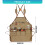Ergonomic Carpenter Apron Padded Shoulder Straps 13-Khaki 4
