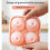 Unique Tennis Shape Ice Cubes Maker Silicone Flexible-Pink 4 7
