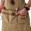 Ergonomic Carpenter Apron Padded Shoulder Straps 13-Khaki 5