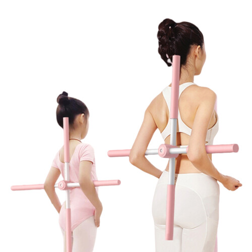 Open Back Sticks Exercise Tool, 77cm Foam & Fiberglass Posture Trainer 1