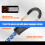 Pack of 10 Elastic Luggage Straps Featuring Secure Nonslip Hook 6