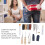 28Pcs Leather Craft Tools Set with Awls, Needles & Wax Threads 4