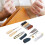 28Pcs Leather Craft Tools Set with Awls, Needles & Wax Threads 13