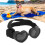 Windproof Dog Sunglasses with Heart-Shaped Frames, Adjustable, 4cm Lens 15