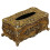 Duurzame plastic tissuebox woondecoratie-Bronzen. 1