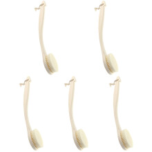 5Pcs Home Use Long Handle Bath Brush White Body Scrubber