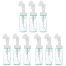 9Stk Leichte Schaumpumpflaschen Mit Bürste Kunststoff Grün Für Gesicht