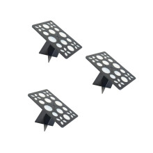 3Stk Makeup Pinselhalter Schwarz Faltbar Organizer Für