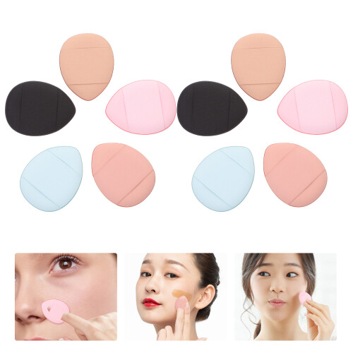 25Pcs Mini Finger Powder Soft Fabric Makeup Tool for Foundation 2