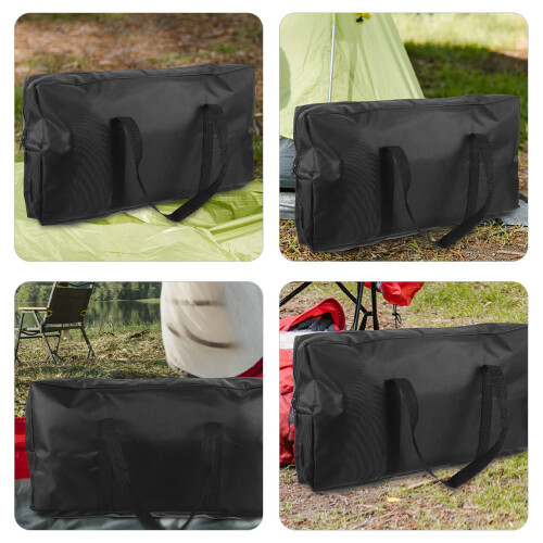 1Sac De Rangement Bbq Portable Noir En Polyester Résistant 2