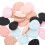 25Pcs Mini Finger Powder Soft Fabric Makeup Tool for Foundation 7