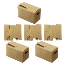 Packung mit 6 vielseitigen Kraftpapier-Kleinboxen,-6