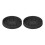 2Pcs Plunger Storage Tray for Bathroom NonSlip-black brown 1