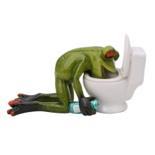 Garden Frogs Decors Statue Resin Frogs Figurine-XX49050