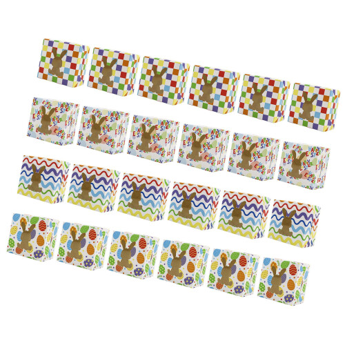Multipurpose Easter Rabbit Window Gift Boxes Featuring Random