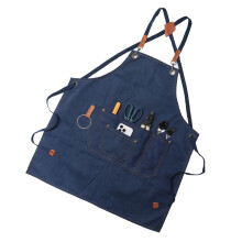 Versatile Adjustable Belt Tool Bag Apron for Garden-Navy Blue
