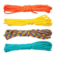 4Pcs Heavy Duty Paracord Rope 4mm 7 Strand Polyester-04
