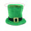 Patricks Day Party Hat with 6 Mustaches Beards for Men-Black 4