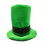 Patricks Day Party Hat with 6 Mustaches Beards for Men-Black 6