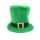 Patricks Day Party Hat with 6 Mustaches Beards for Men-Black 7