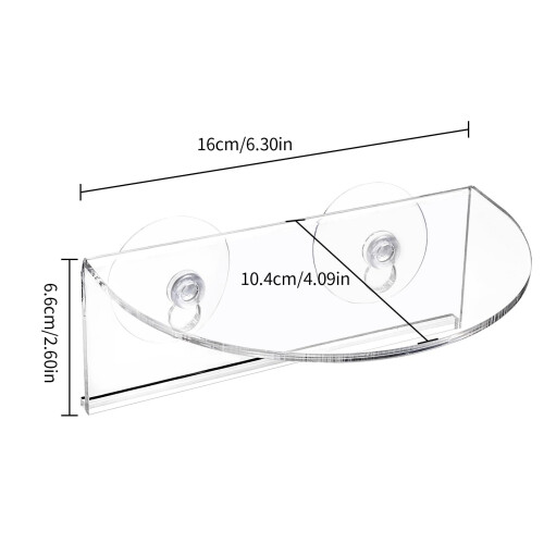 Pack Of 4 Versatile Acrylic Plant Holders Suitable For Office 2