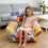 Comfortable Seat And Toy Storage Solution Clear Bean Bag Chair 4