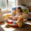 Comfortable Seat And Toy Storage Solution Clear Bean Bag Chair 5