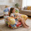 Comfortable Seat And Toy Storage Solution Clear Bean Bag Chair 7
