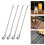Stainless Steel Long Handle Straw Spoon 4 Piece Multifunctional 2