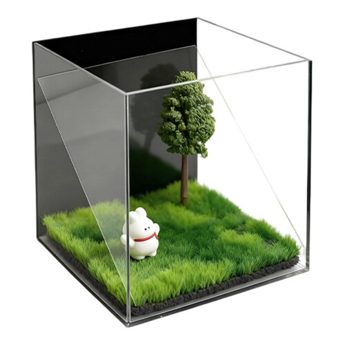 Personalize Pet Holographics Memorial Box Clear Hologram-1 1