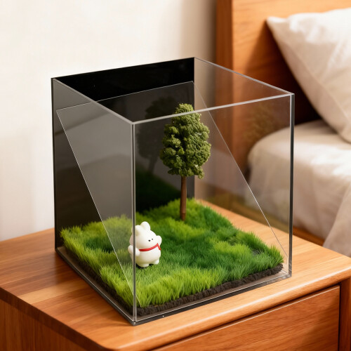 Personalize Pet Holographics Memorial Box Clear Hologram-1 2