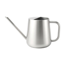 1000ml Watering Can for Outdoor Plant with Long Spout-silver