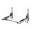Adjustable Stainless Steel Wall Mounted Shelf For Oven-Type B 1